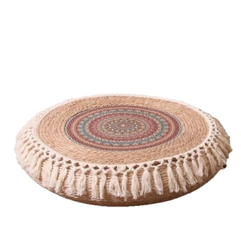 Slamnata prostirka za meditaciju i jogu, tatami stil, debela podloga za sjedenje