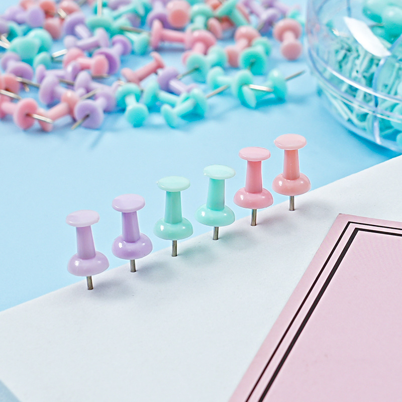 Macaron set papirnih klipsa s bojanim uredskim klipsama