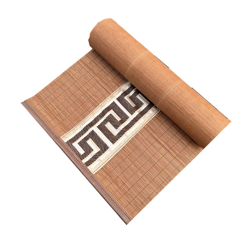 Bambusov stolni ubrus za čajni stol, laneno i pamučno platno, kineskog stila, dimenzije 30x90 cm