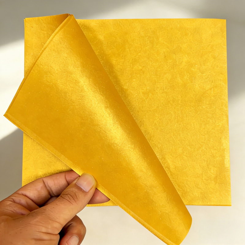 Debeli dvostrani zlatni papir za savijanje zlatnih ingota; papir za spaljivanje zlata 1. i 15. dana lunarnog kalendara; zlatni papir; papir zlatnog praha; lotos origami; papir za spaljivanje Qingming