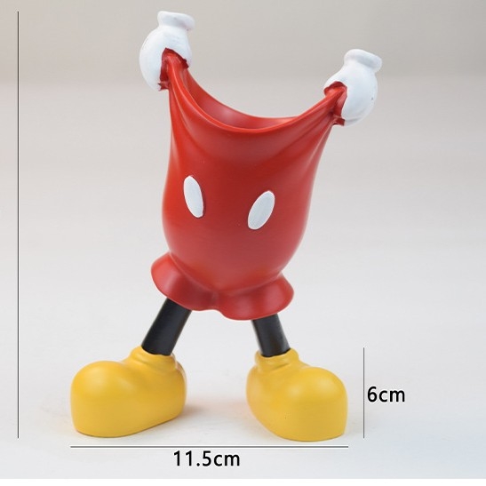 Dekorativni predmet s temom Mickey, držač za rukavice i olovke, kreativan dizajn, sladak poklon