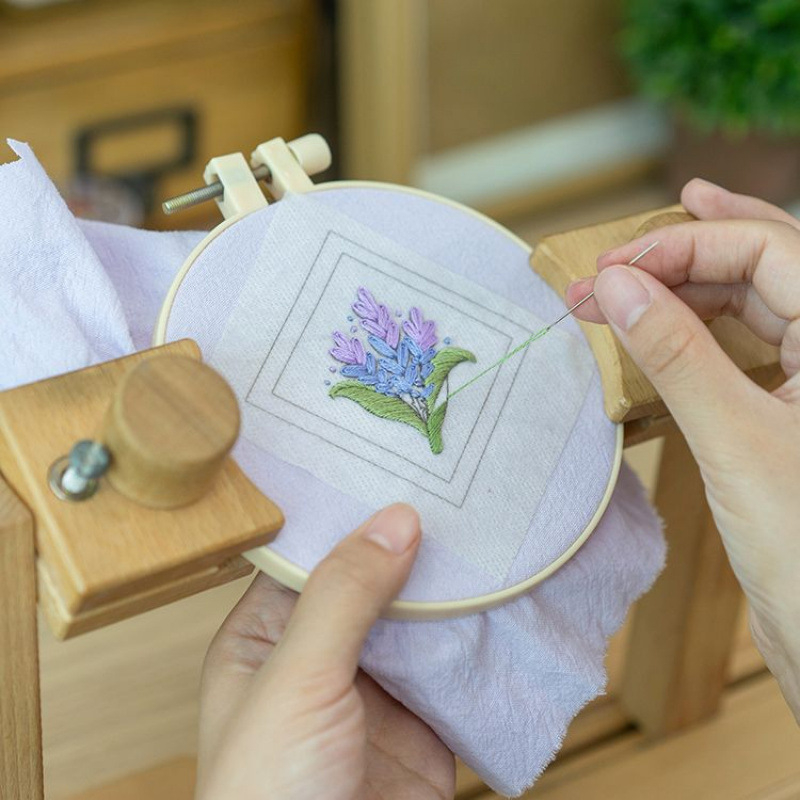 Ručno izrađeni DIY komplet za šivanje, cvjetni vrećica s mirisom, viseći ukras u tradicionalnom kineskom stilu, talisman mira