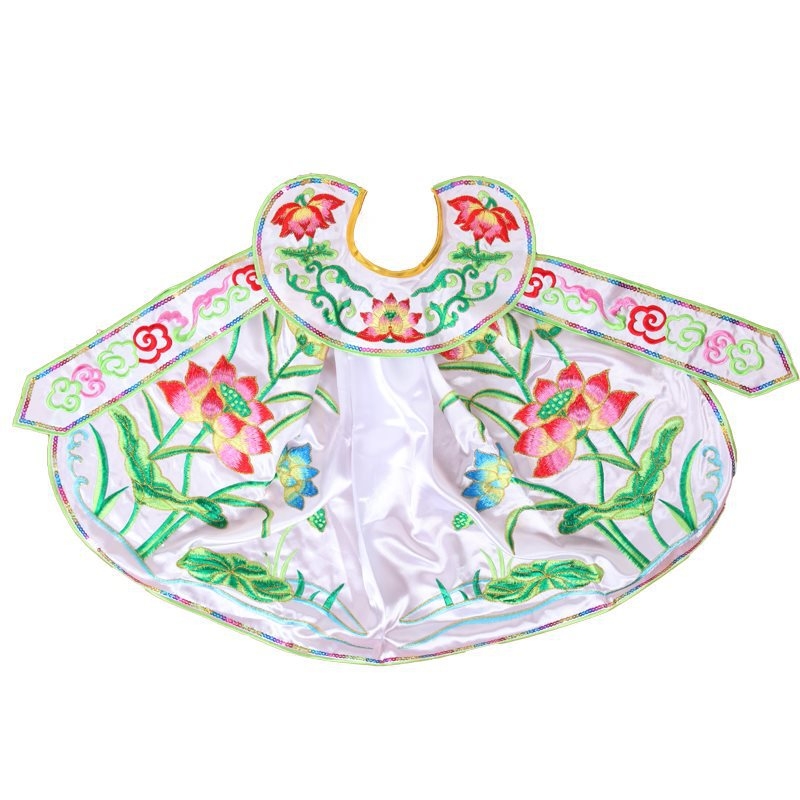 Guanyin Bodhisattva szobor köpeny és hófehér ruházat