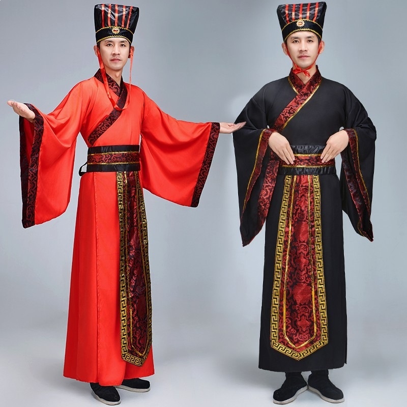 Odrasli tradicionalni kineski kostim – Tang dinastijski stil za ceremonije i recitacije, unisex