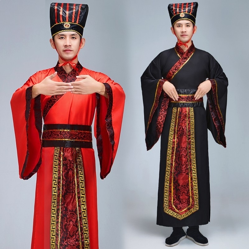 Odrasli tradicionalni kineski kostim – Tang dinastijski stil za ceremonije i recitacije, unisex