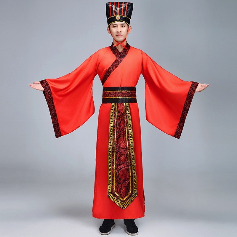 Odrasli tradicionalni kineski kostim – Tang dinastijski stil za ceremonije i recitacije, unisex
