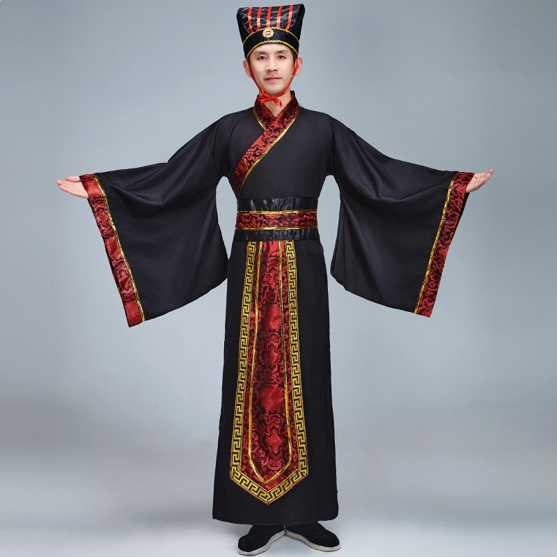 Odrasli tradicionalni kineski kostim – Tang dinastijski stil za ceremonije i recitacije, unisex
