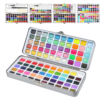 Seamiart Set akvarelnih boja – 50/72/90/100/128 boja