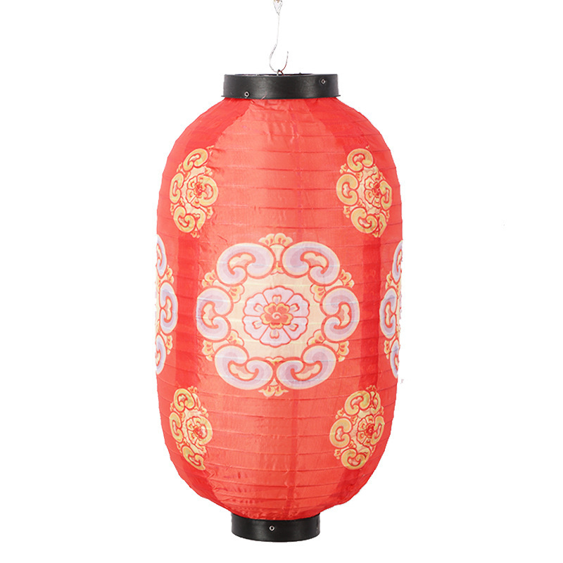 Lanterna s temom 24 sunčanih razdoblja, japanski vanjski vodootporan dizajn, platnena umjetnička lampa, sklopiva lampa u obliku dinje za sushi barove i izakaye
