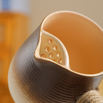 Ceainic ceramic rezistent la temperatură pentru prepararea ceaiului pe flacără deschisă și ceai cu lapte, uz casnic