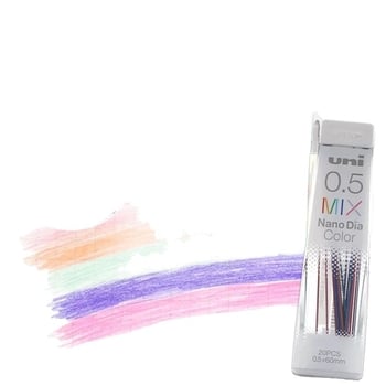 Vârf de grafit colorat pentru creion, 0,5 mm, înlocuire, rezistent la rupere pentru desen