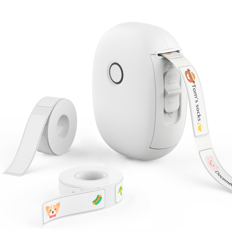 HD mini pisač za etikete, džepni Bluetooth bežični termalni pisač za etikete, prenosni, visoka brzina ispisa
