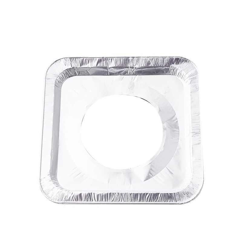 Debeli masno otporan podložak za plinski štednjak, kružni kuhinjski poklopac s aluminijskim prstenom