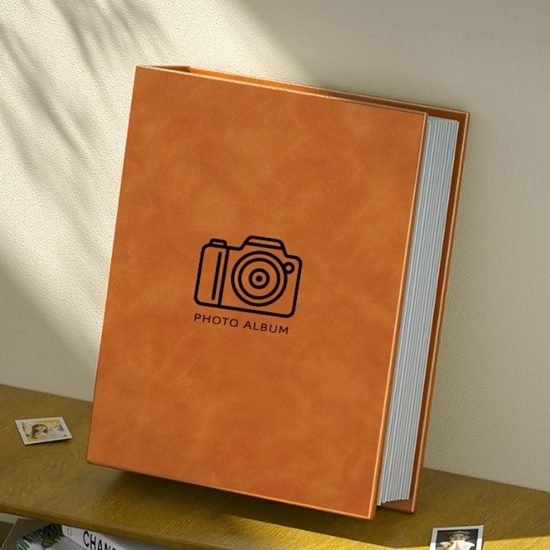 Kožni fotoalbum, 5/6/7 inča, velik kapacitet, miješani stil čuvanja fotografija