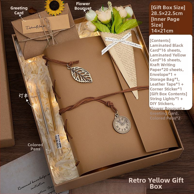 Retro DIY fotoalbum s darovnom kutijom za prikupljanje navijačkih memorabilija