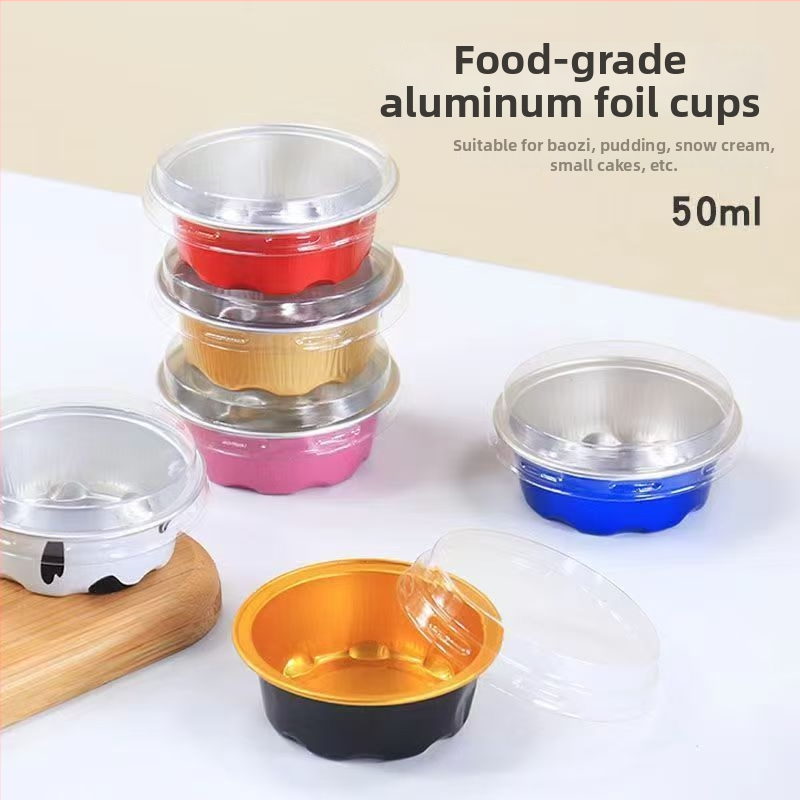 Sada foriem na bowl cake 50 ml s hliníkovými kelímkami a obalom