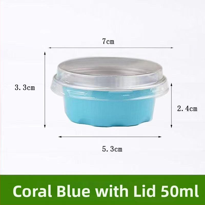 Sada foriem na bowl cake 50 ml s hliníkovými kelímkami a obalom