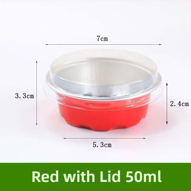 Sada foriem na bowl cake 50 ml s hliníkovými kelímkami a obalom