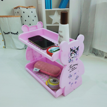 Dvoetažni stolni organizator za skladištenje Kuromi i My Melody