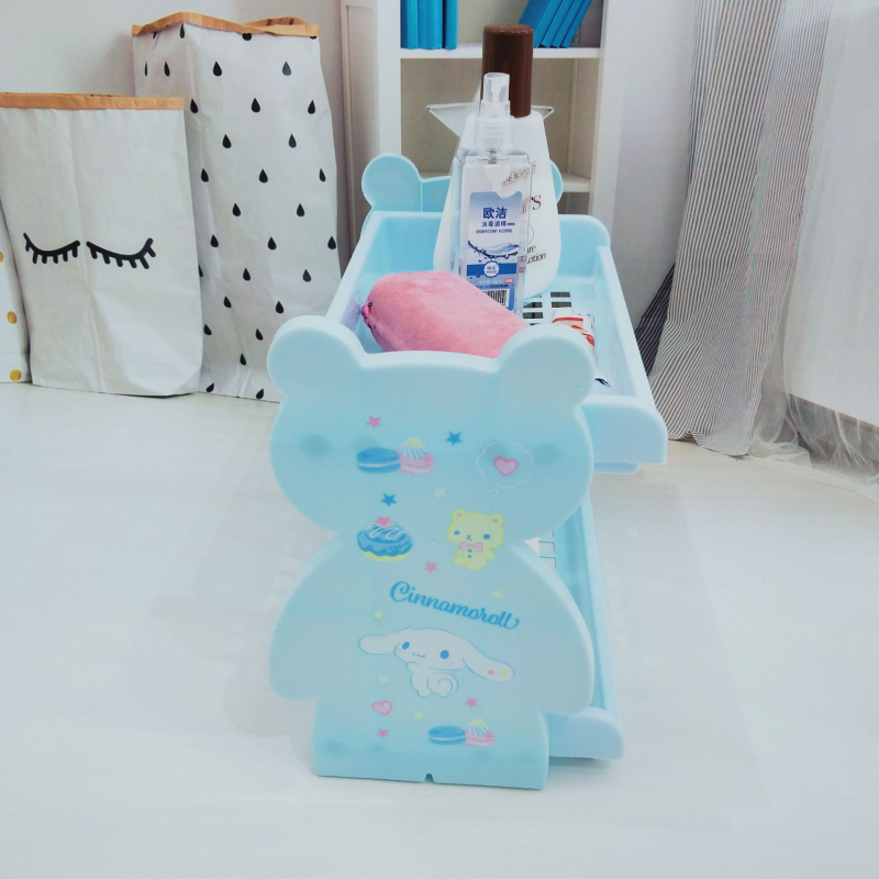 Dvoetažni stolni organizator za skladištenje Kuromi i My Melody