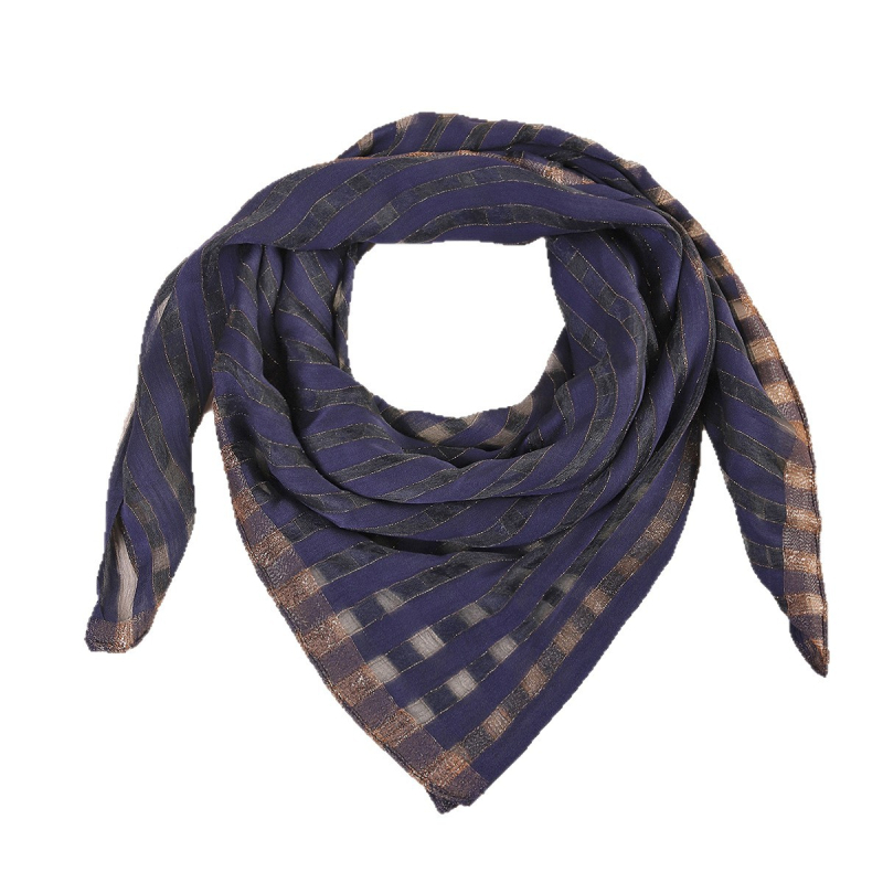 A178 Új jacquard négyszögletű kendő, egyszínű fejkendő, részleges csíkos kendő, etnikus stílus
