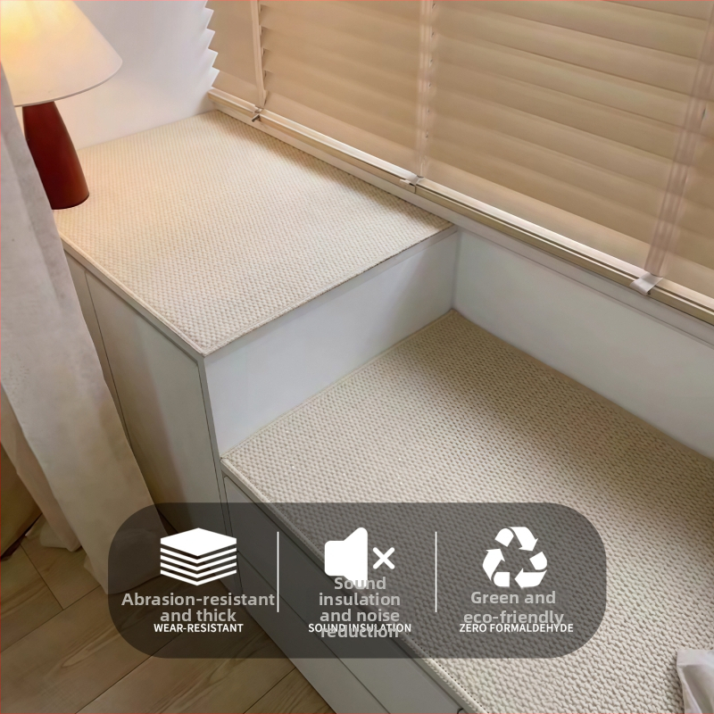 Nový koberec na balkón a bay window, odolný voči škrabaniu mačiek, na mieru strihaný, odolný voči vlhkosti, nie je potrebné prať, veľká plocha, umelý sizal