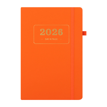 2026 anglická verzia plánovača — 365-dňový denný zápisník a kalendár, cezhraničný