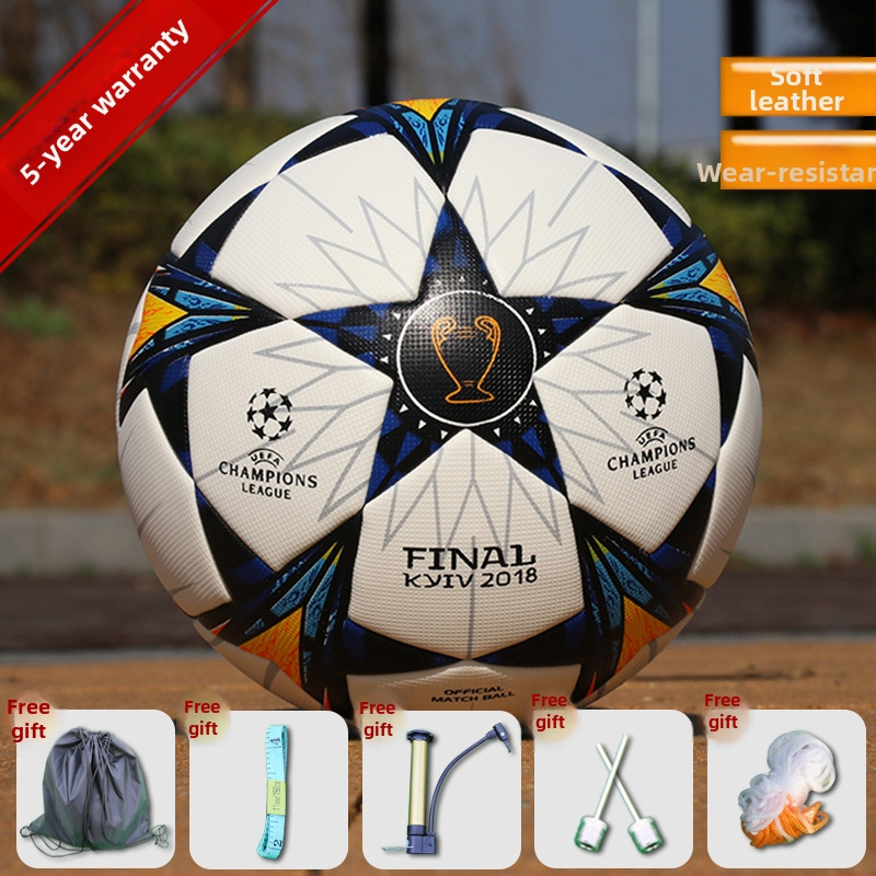 Odolná futbalová lopta, veľkosť 5 pre dospelých, veľkosť 4 pre deti a žiakov základných škôl, zápasová a tréningová lopta, skúšobná lopta