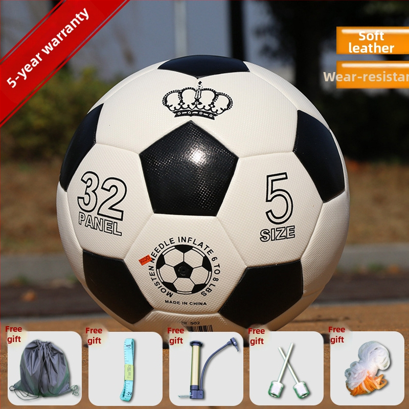 Odolná futbalová lopta, veľkosť 5 pre dospelých, veľkosť 4 pre deti a žiakov základných škôl, zápasová a tréningová lopta, skúšobná lopta