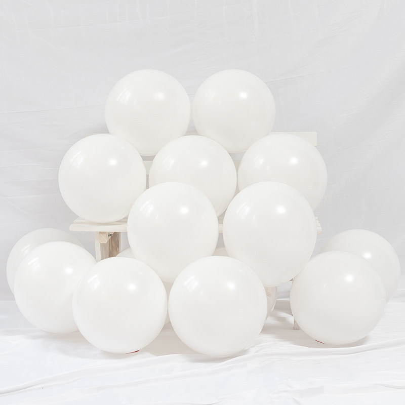 10-palcové husté okrúhle latexové balóny makaronovej fialovej farby pre elegantnú výzdobu narodenín a otvorenia obchodu