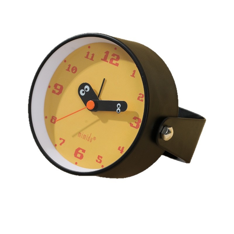 Stolný budík s roztomilým kresleným mechanickým dizajnom pre študentov, hlasný alarm