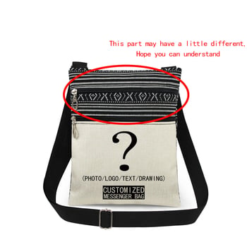 Új koponya mintás kettős cipzáras válltáska crossbody kivitelben, ultra könnyű