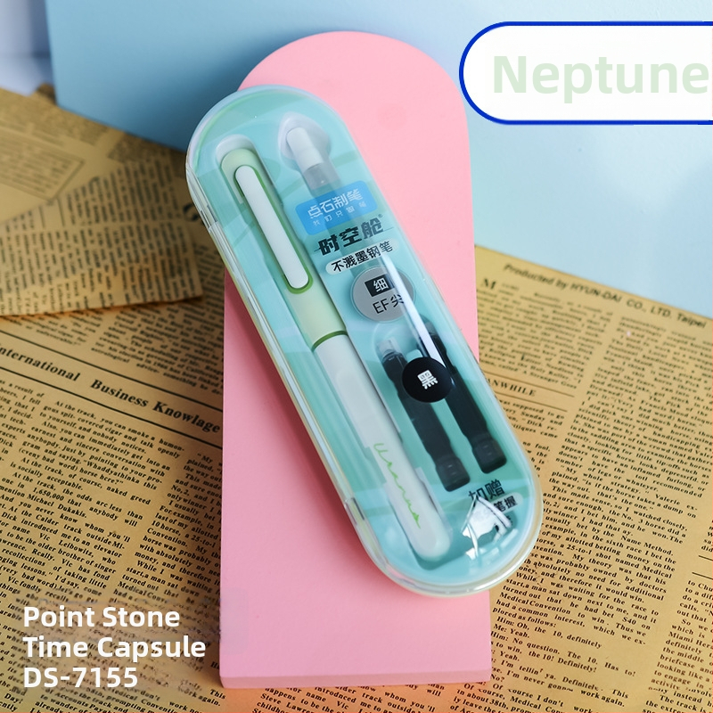 Pero Dot Stone Space-Time Capsule 7155 pre žiakov tretieho ročníka na písanie s vymeniteľnou náplňou tmavá špička 7154
