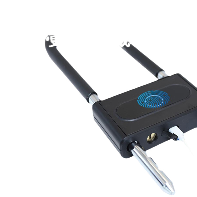 Bluetooth brava s otiskom prsta, U‑oblik za staklenu vitrinu s dvostrukim vratima – elektronička pametna brava