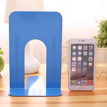 Kovový stojan na knihy, zosilnený, extra veľký, do kancelárie a knižnice