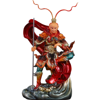 Socha Kráľa opíc z živice pre buddhistický oltár a obývaciu izbu