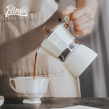 Bincoo Talianska moka pot na kávu, kompaktný domáci kávovar, súprava príslušenstva pre kávu