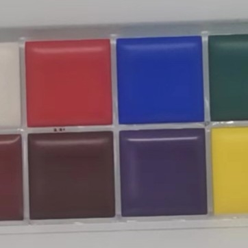 Set od 20 boja uljnih boja s oznakama za crtanje lica, scenski makeup i crtanje tijela, Halloween i Božić