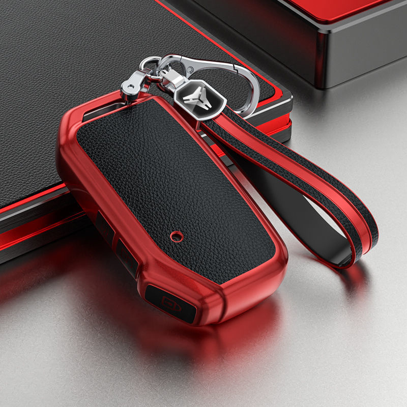 TPU futrola za ključ Kia s kožnom teksturom za modele K3, KX3, KX7, K5 i Sportage
