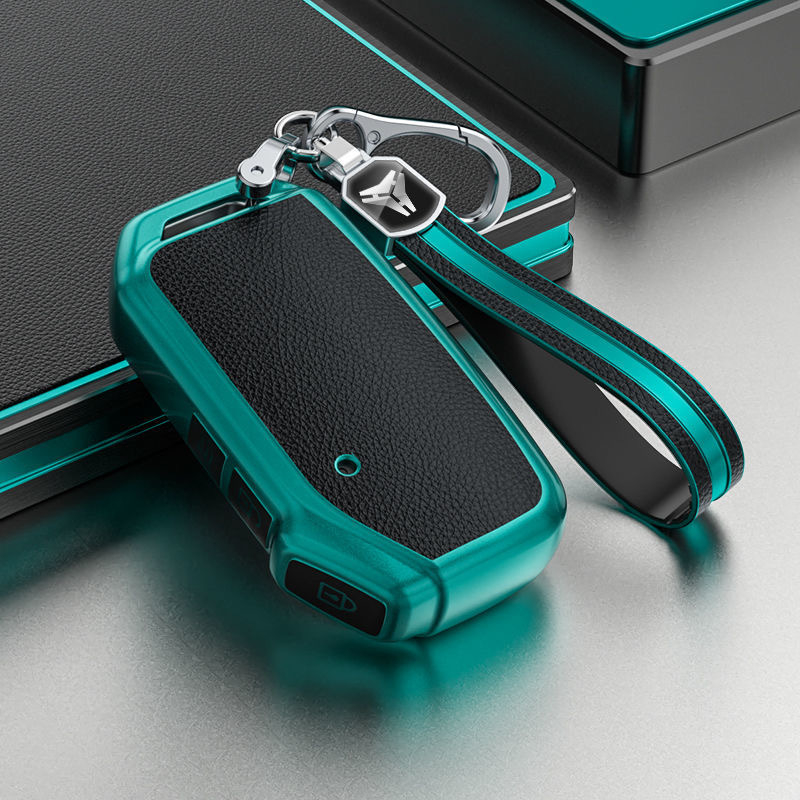 TPU futrola za ključ Kia s kožnom teksturom za modele K3, KX3, KX7, K5 i Sportage