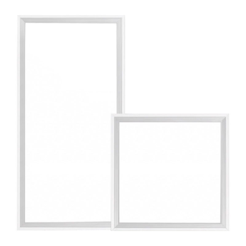 Integrované LED ploché panelové svietidlo na strop, 600×600 mm, hliníkové puzdro, nie stmievateľné, životnosť 30 000 h