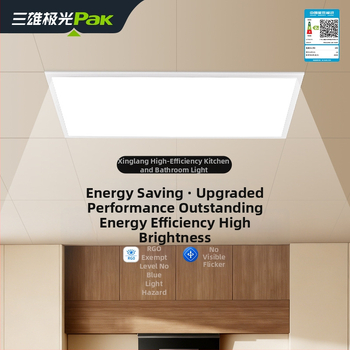Hliníkový stropný LED panel 30x30 a 36x60, do kuchyne a kúpeľne, Sanxiong Aurora