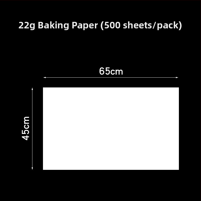 40×60 cm papier na pečenie, olejom odolný, absorbuje olej, na vyprážanie