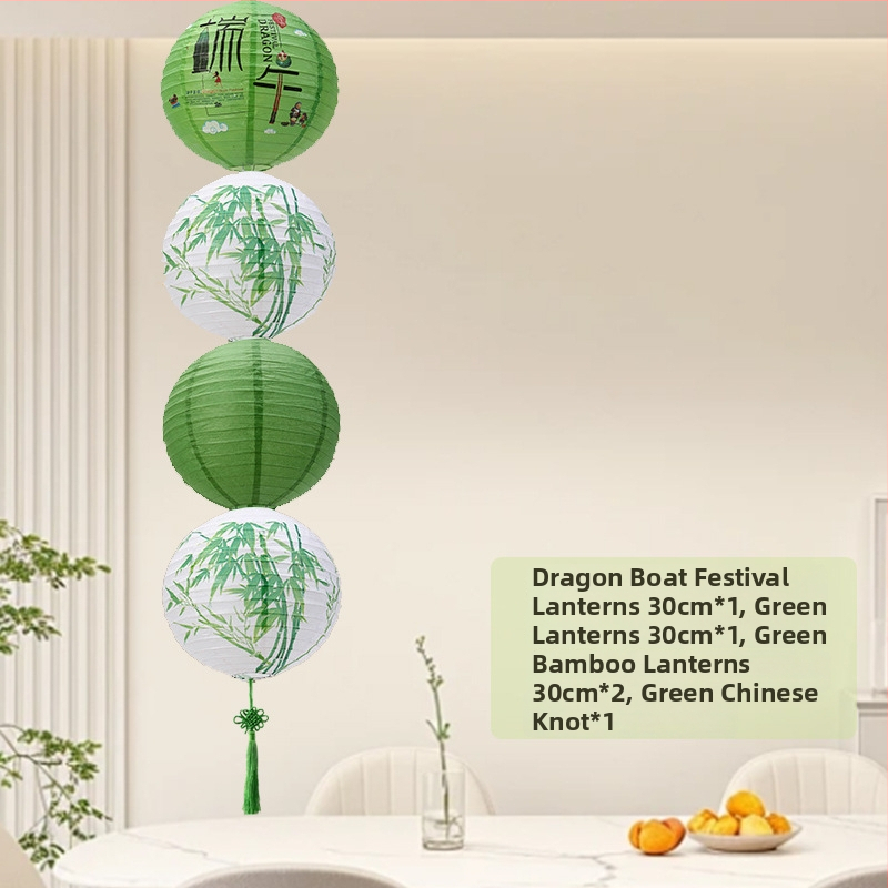 Papierové lampióny na Festival drakov, dekorácie na stĺpy, tradičné čínske lampióny, visace ozdoby DIY