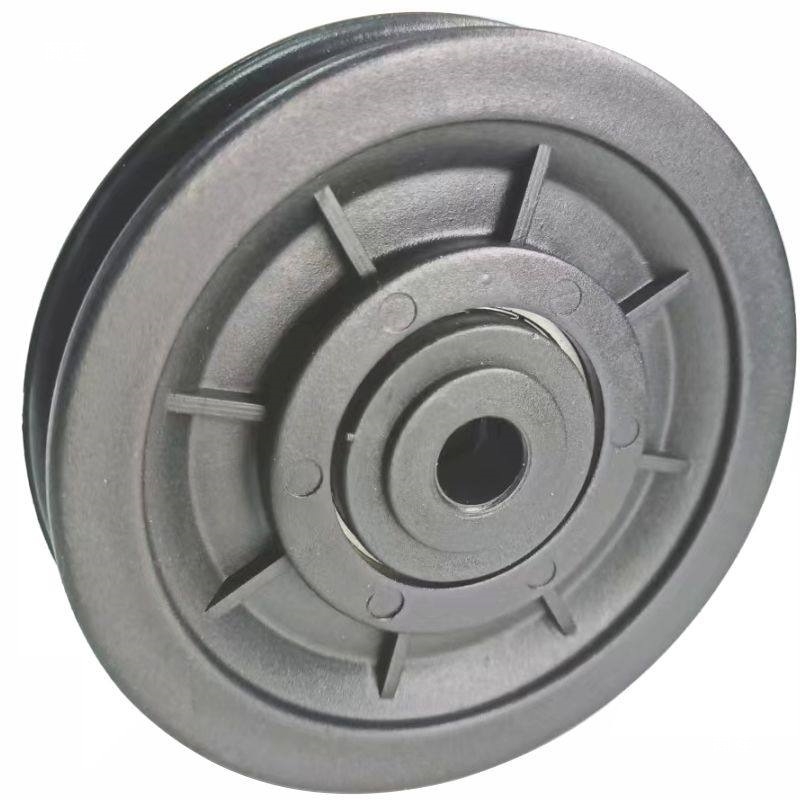 Műanyag nylon csiga edzőfelszereléshez, külső átmérő 50/70/90/95/100/105/115 mm