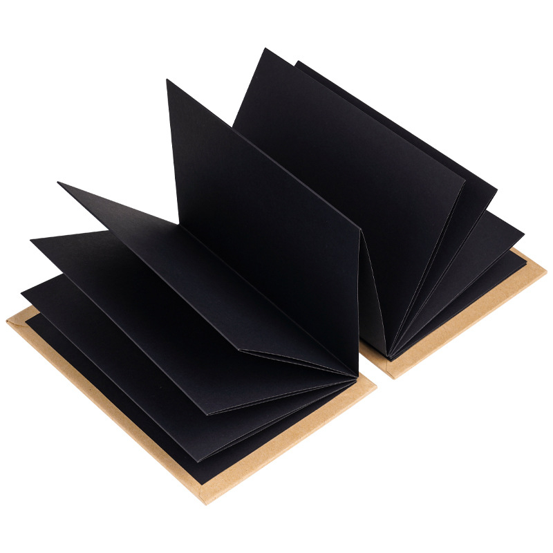 DIY fotoalbum s harmonikovým skladaním, 3D kniha, ručne vyrobený prázdny album pre páry a priateľov, originálny darček na spomienky