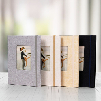 Polaroid fotoalbum s textilným obalom, 3-palcový, 26 vnútorných strán, lepiace viazanie