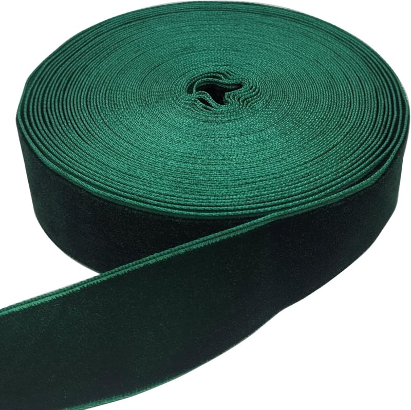 Vianočná sametová stuha a textilná páska na balenie darčekov, DIY mašľa, ozdoba vianočného stromu
