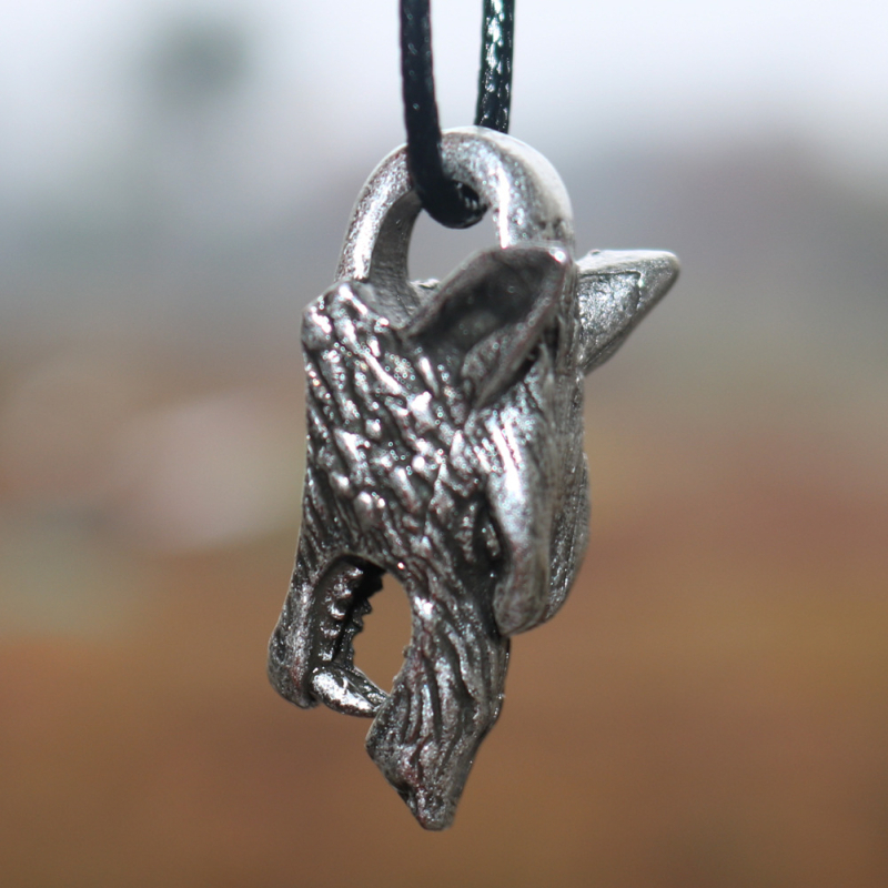 Privjesak od legure s glavom vuka Viking – nordijska mitologija, unisex ogrlica
