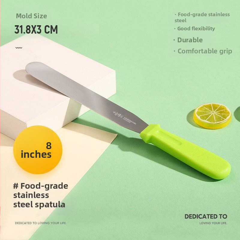 Ozdobná lopatka na torty, lopatka na krém, pravouhlá lopatka, malý demoldovací nôž, 8/10 palcov, pečiarsky nástroj